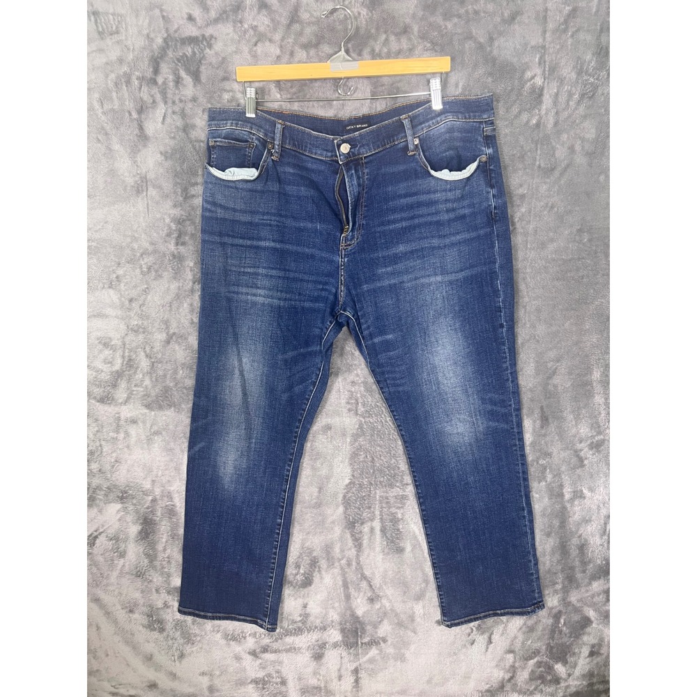 Lucky Brand Mens Blue Medium Wash Straight Leg Denim Jeans Size 40 x 32